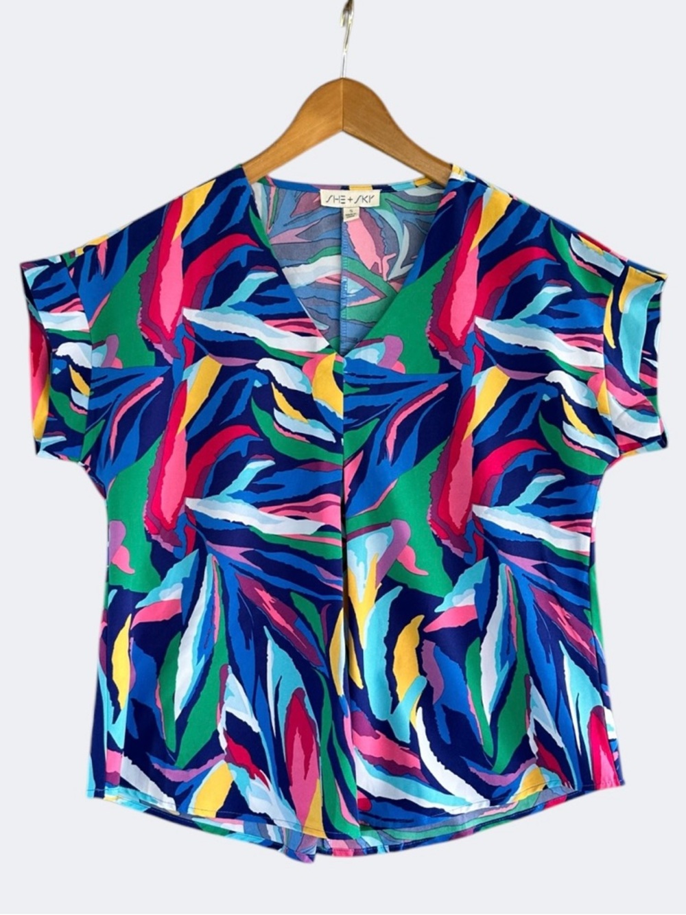 🎉5 for $45🎉 she sky top blouse shirt size S